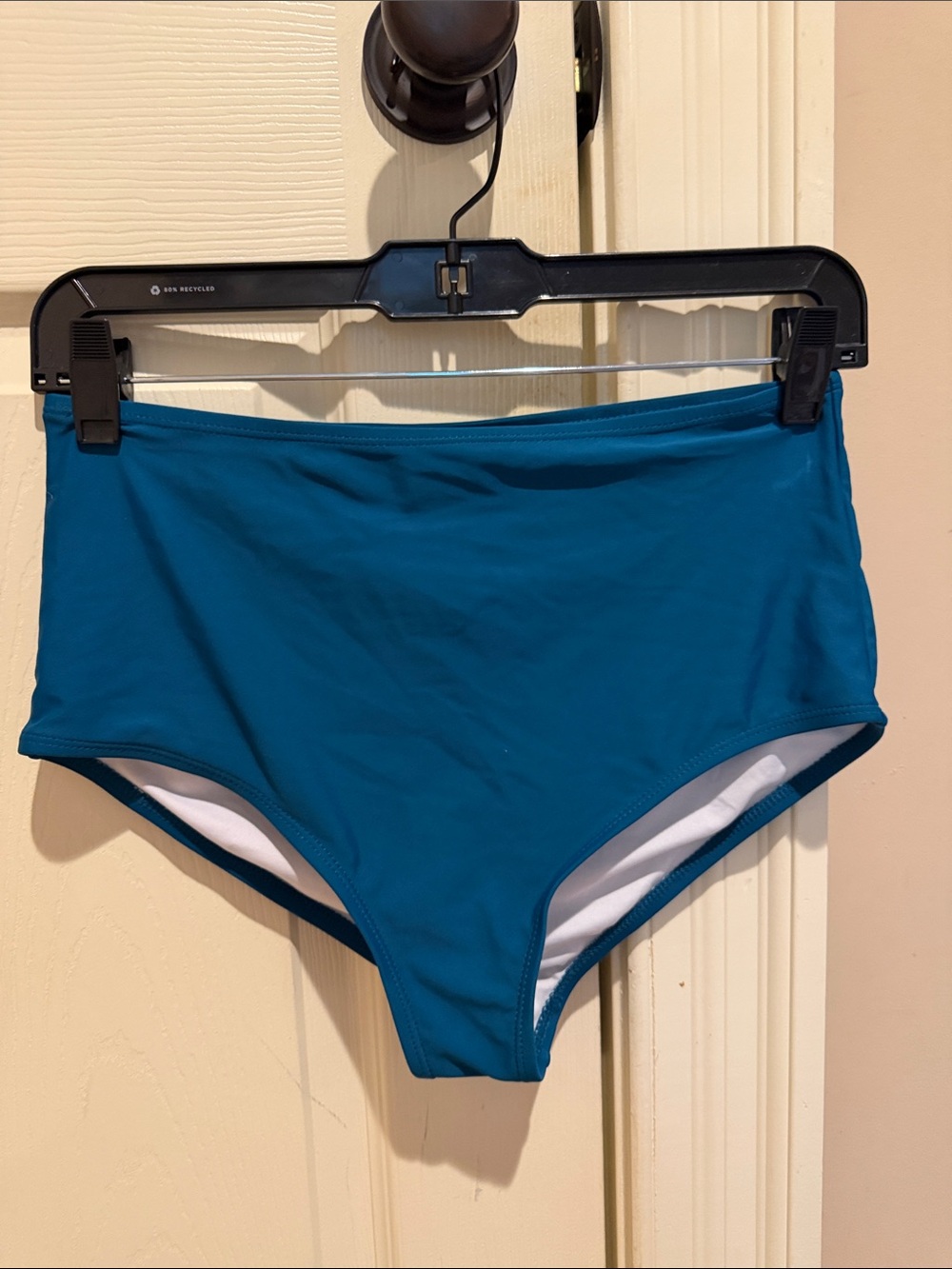 Teal High-Waist Bikini Bottom